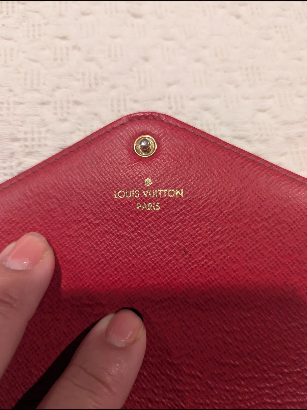 LV Canvas Wallet